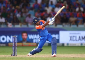 Sanju Samson Breaks MS Dhoni's Six-Hitting Record for Indian T20I Wicketkeepers