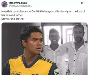 Sri Lankan Cricketer Dunith Wellalage Mourns Father's Death After Asia Cup Victory Over Afghanistan