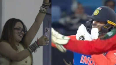 IND vs BAN: Abhishek Sharma blows a kiss towards stands, it was for...